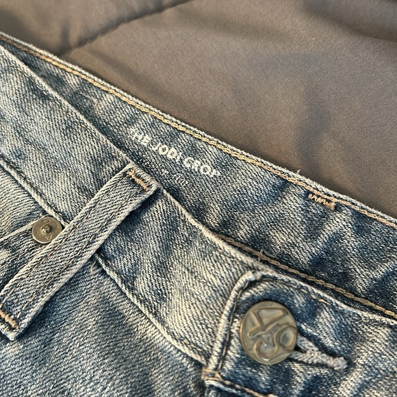 AG Denim Jeans Size 26 The Jodi Crop 22 years succession Medium Wash High Rise - Picture 8 of 13